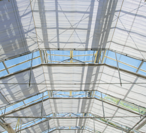 shade cloth system opening